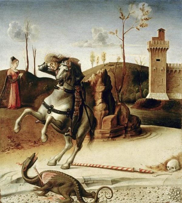 Saint George (from the Pala Pesaro)