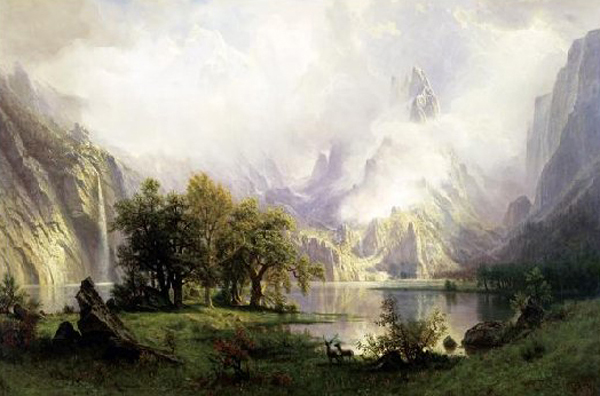 View of the Rocky Mountains