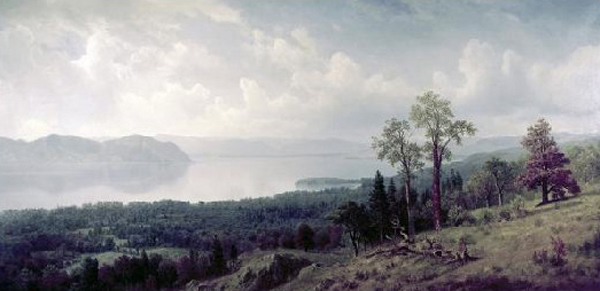 View of the Hudson Looking Aoss the Tappanzee