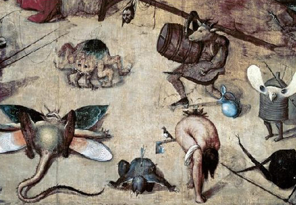 Temptation of St. Anthony (detail)