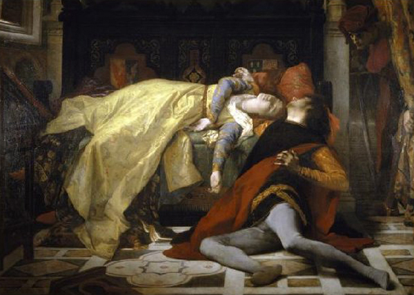 Death of Francesca De Rimini and Paolo Malatesta
