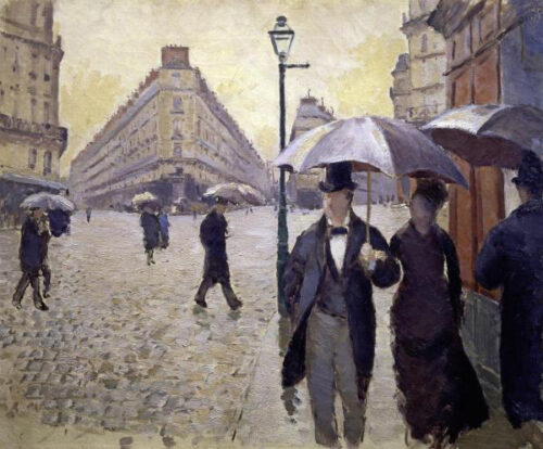 Paris Street - Rainy Weather (Study)