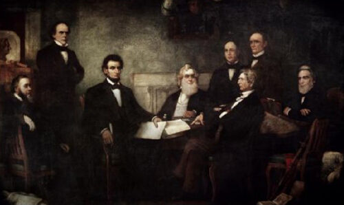 The First Reading of the Emancipation Proclamation