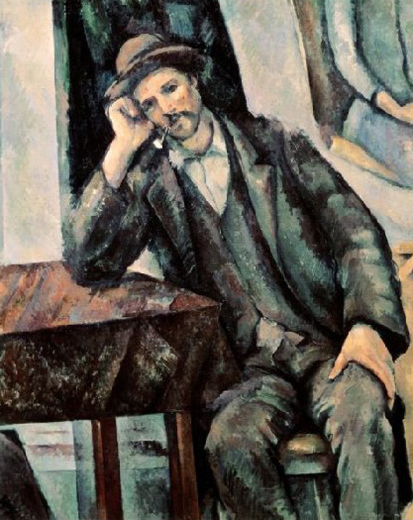Man Smoking a Pipe