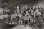 Patrick Henry Addressing the Virginia Assembly
