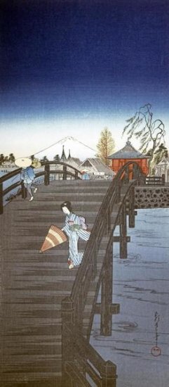 Tedo River in Tokyo