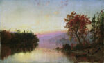Greenwood Lake at Twilight