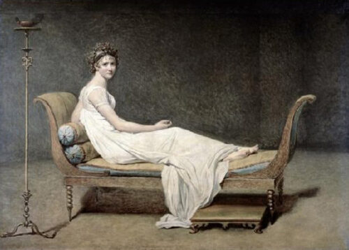 Portrait or Madame Recamier