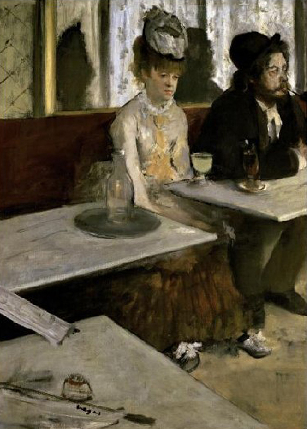 In a Cafe (Absinthe)