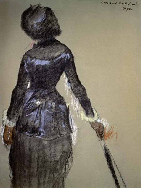 Mary Cassat At the Louvre