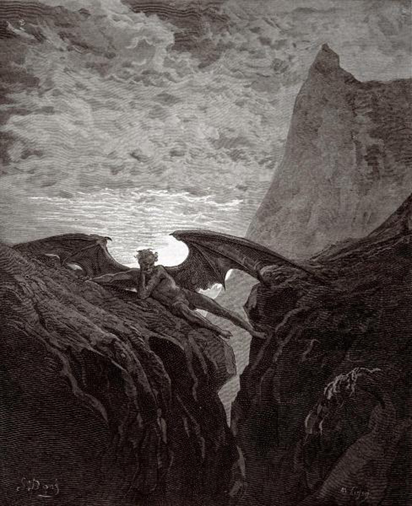 Satan Resting On The Mountain (from Milton's 