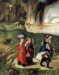 Lot and His Family Fleeing from Sodom