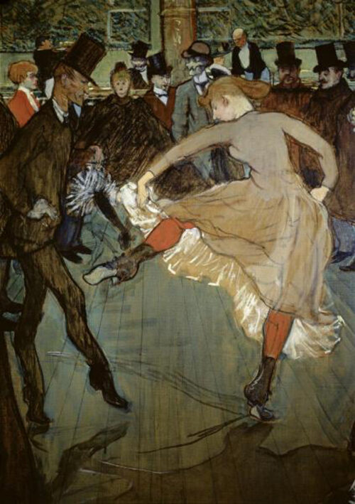 Dance At the Moulin Rouge (detail)