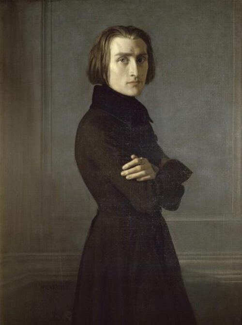 Portrait of Franz Lizst