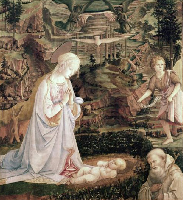 Madonna & Child With Angels