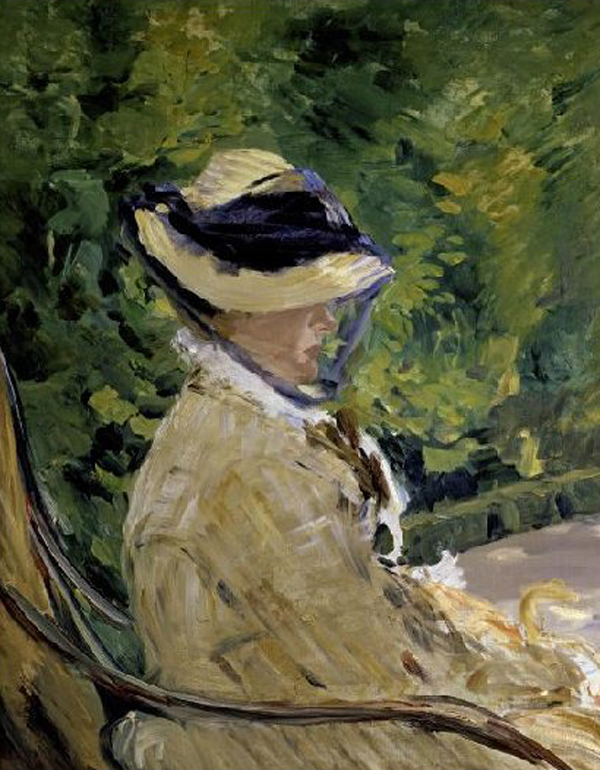 Madame Manet at Bellevue