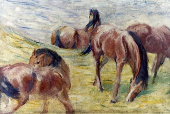 Horses Out To Pasture