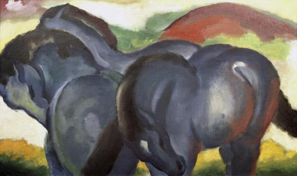 Little Blue Horses