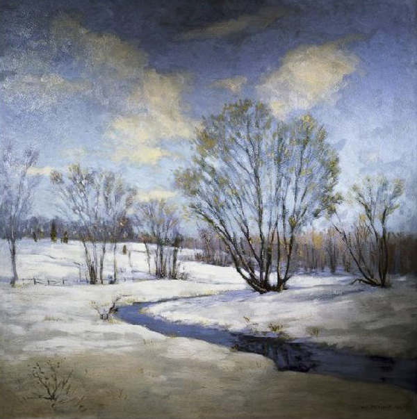Old Willow and Brook