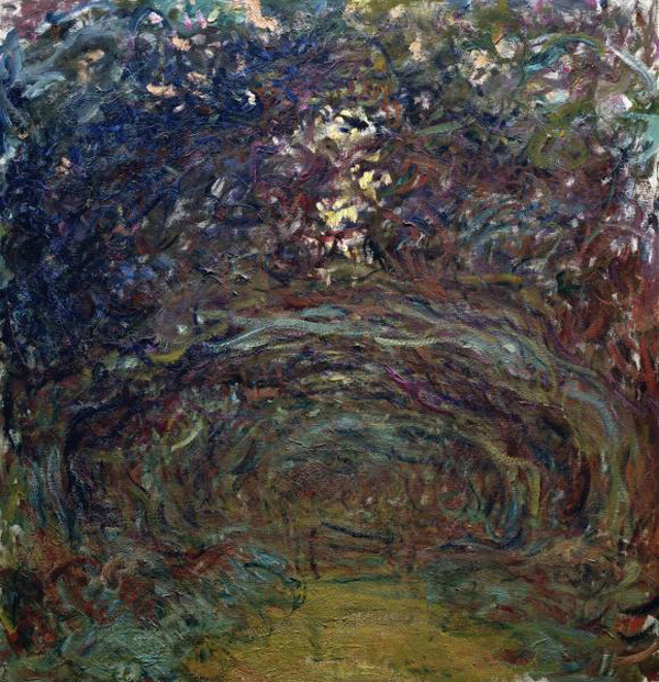 L'Allee des Rosiers a Giverny