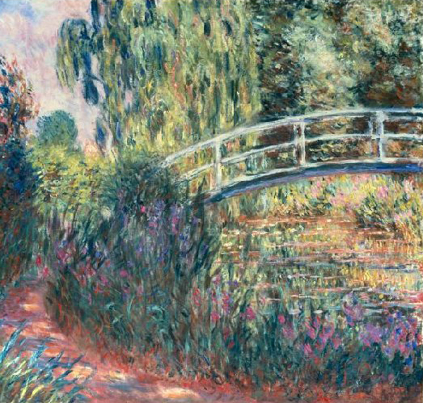 Le Pont Japonais Bassin Aux Nympheas