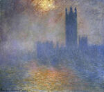 London Parliament - Patch of Sun in the Fog