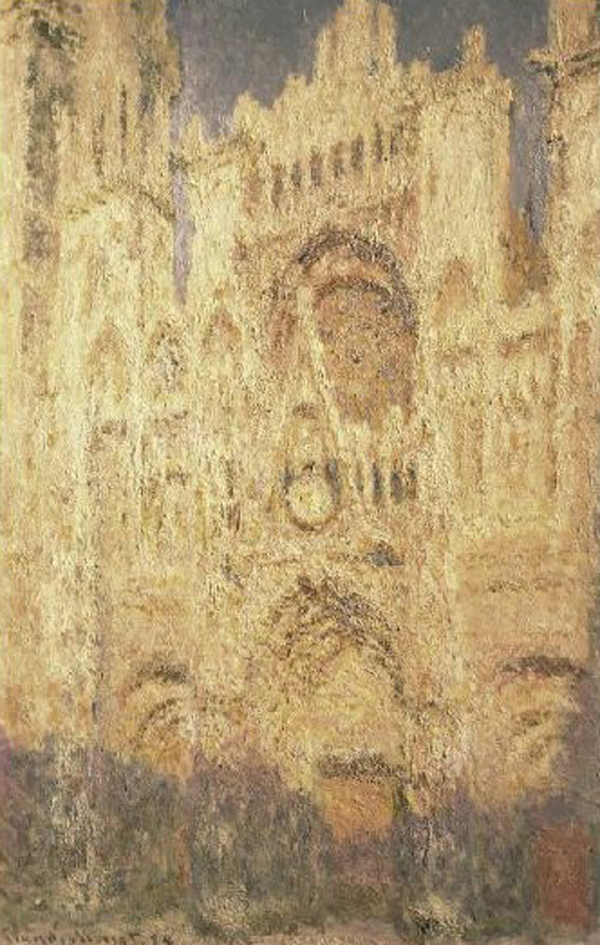 Rouen Cathedral In The Evening