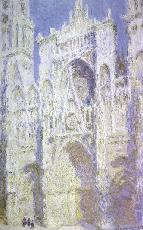 Rouen Cathedral: West Facade, Sunlight
