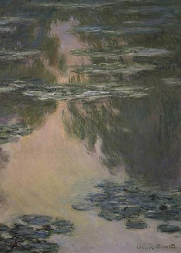 Water Lilies (with Willows)