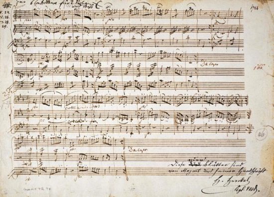 Six Conte Dances - K.V. 462 - for Two Violins & Bass