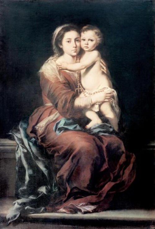 Madonna and the Rosary