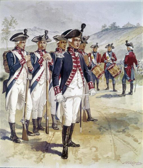 Infantry and Musicians