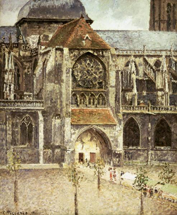 Portal of the Saint Jacques Church in Dieppe