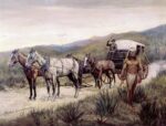 Halted Stagecoach