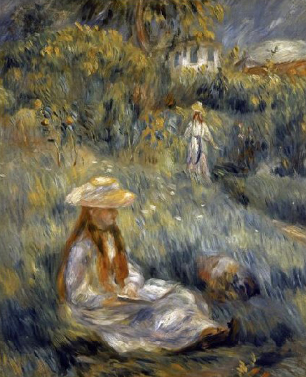 Garden at Mezy: Mademoiselle Manet