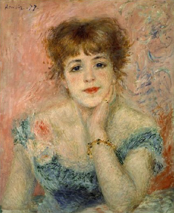 Portrait of Actress Jeanne Samary
