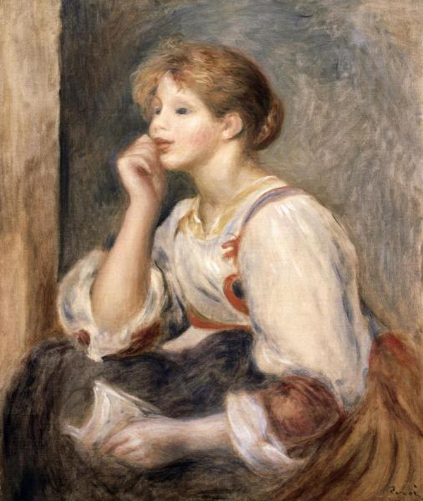 Woman with a Letter