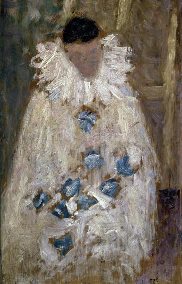 The Painter Aman-Jean as a Clown