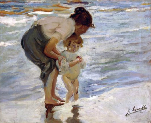 At the Beach (En la Playa)