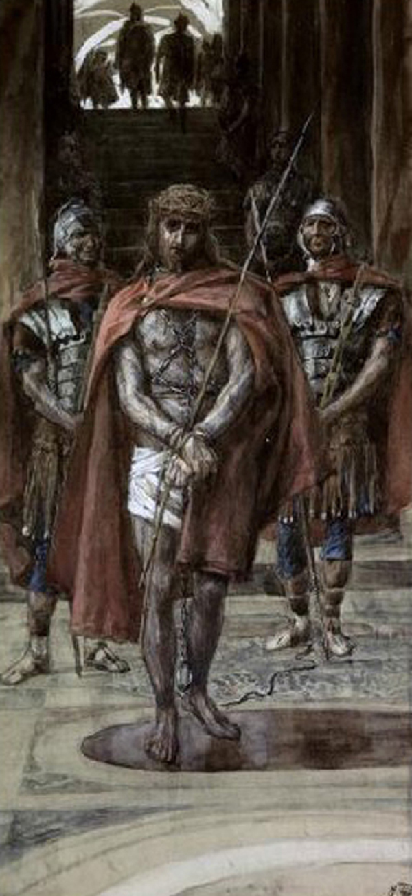 Jesus Leaves The Judgement Hall