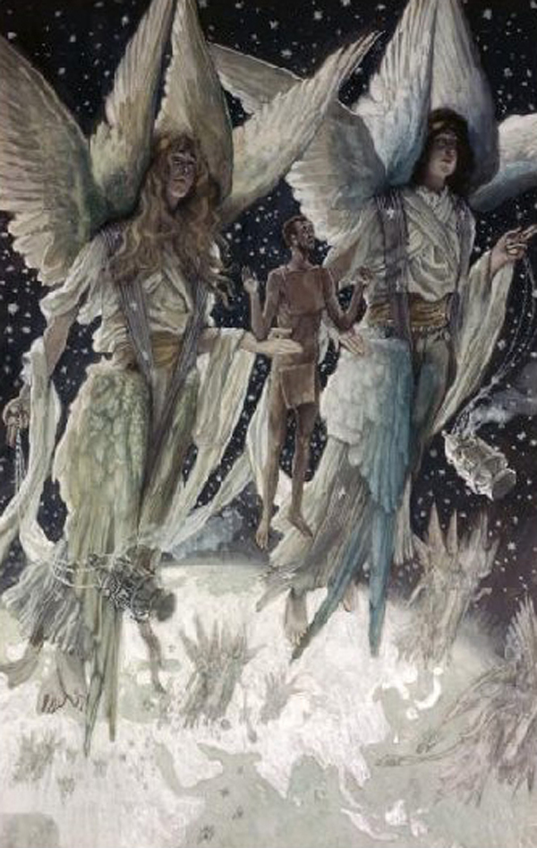 Soul of the Penitent Thief in Paradise