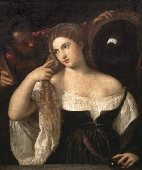 Portrait of a Woman at Her Toilette