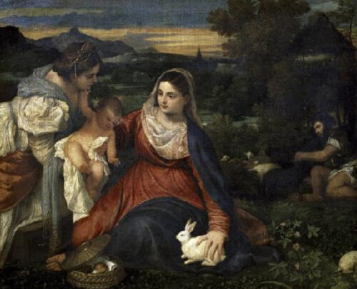 Virgin and Child With Saint Catherine