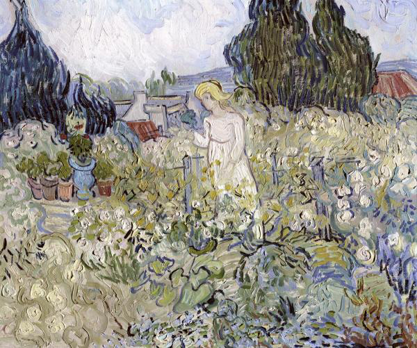 Madame Gachet in the Gardens at Auvers-sur-Oise