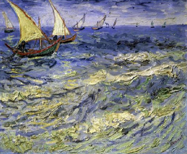 Seascape at Saintes-Maries-De-La-Mer