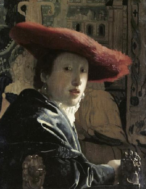 Girl with a Red Hat