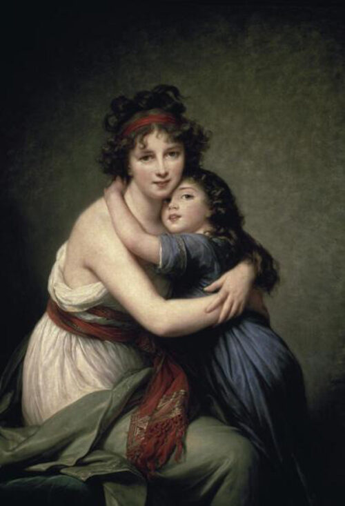 Madame Vigee Le Brun and Her Daughter