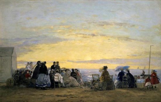 On the Beach, Sunset