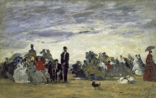 The Beach At Trouville