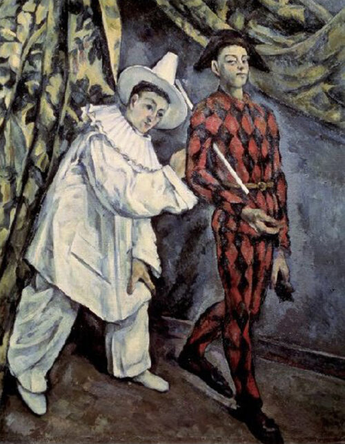 Pierrot and Harlequin (Mardi Gras) 1888